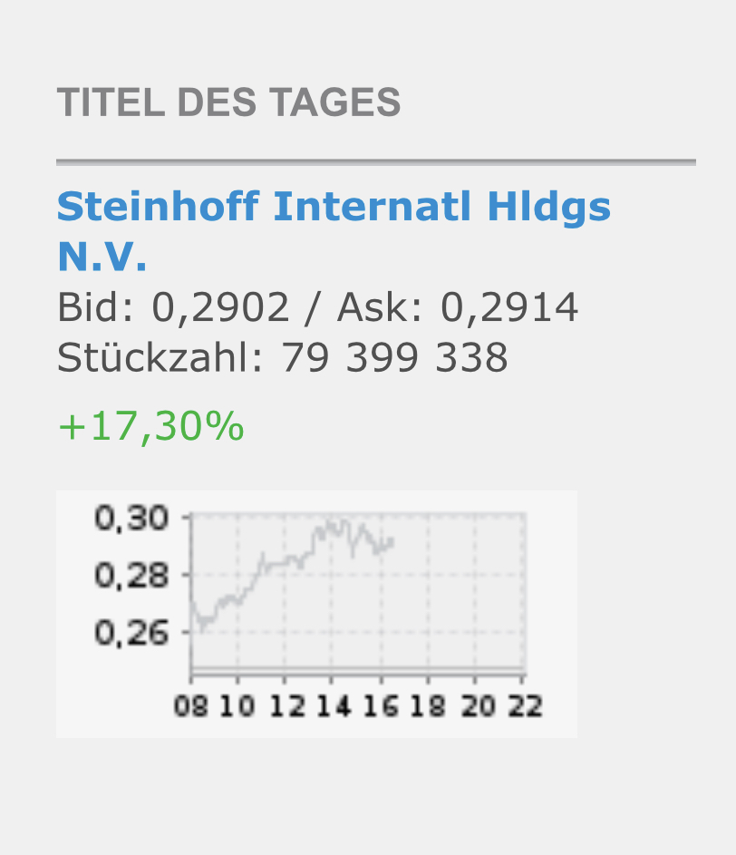 Steinhoff Informationsforum 1290832