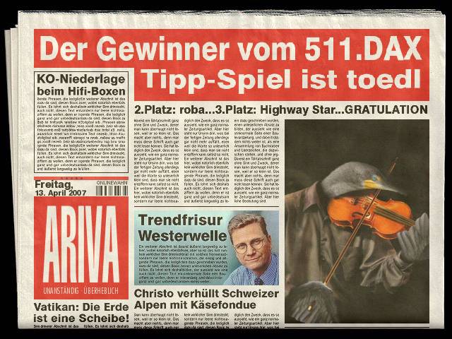 512.DAX Tipp-Spiel, Montag, 16.04.07 92758