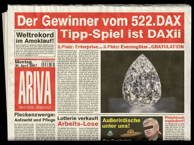 522.DAX Tipp-Spiel, Montag, 30.04.07 95412