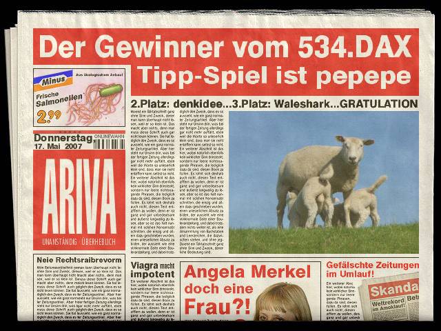 535.DAX Tipp-Spiel, Freitag, 18.05.07 98631