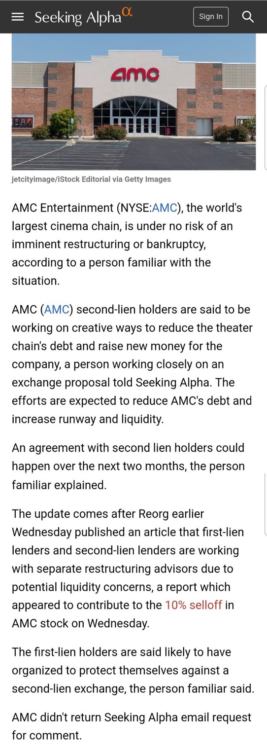 AMC Entertainment Holdings 2.0 - Todamoon?!? 1350306