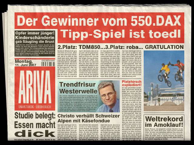 550.DAX Tipp-Spiel, Montag, 11.06.07 102824