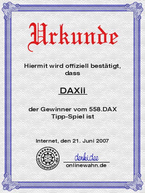 558.DAX Tipp-Spiel, Donnerstag, 21.06.07 104712