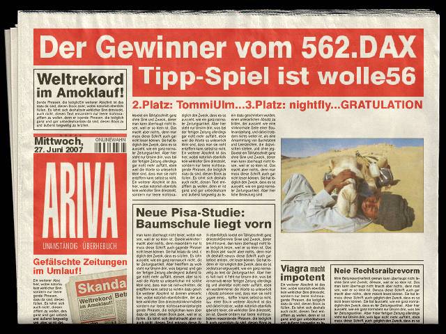 563.DAX Tipp-Spiel, Donnerstag, 28.06.07 105865