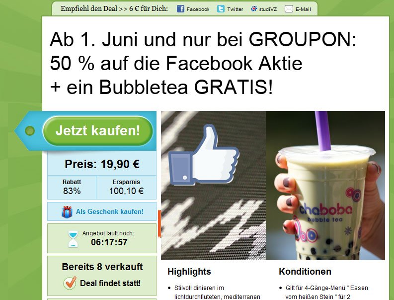 Facebook der Anfang vom Ende der Tulpen-Hausse? 635637
