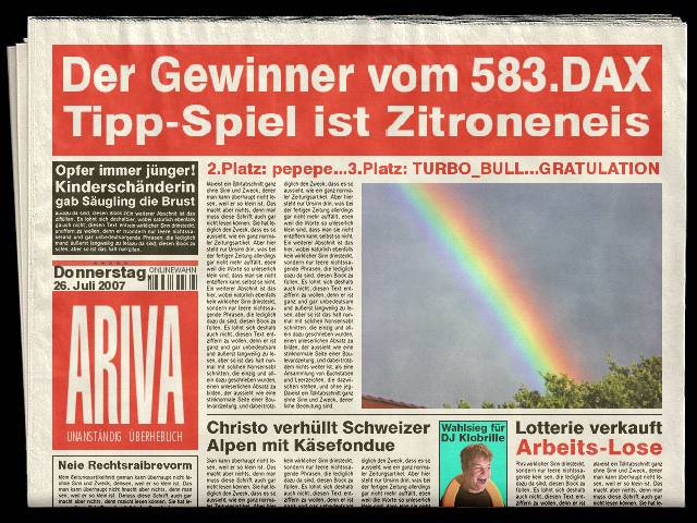 583.DAX Tipp-Spiel, Donnerstag, 26.07.07 111108