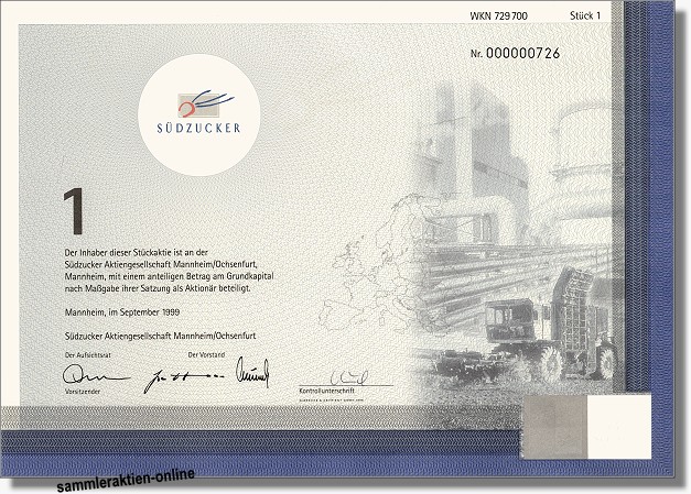 Südzucker 729700 730622