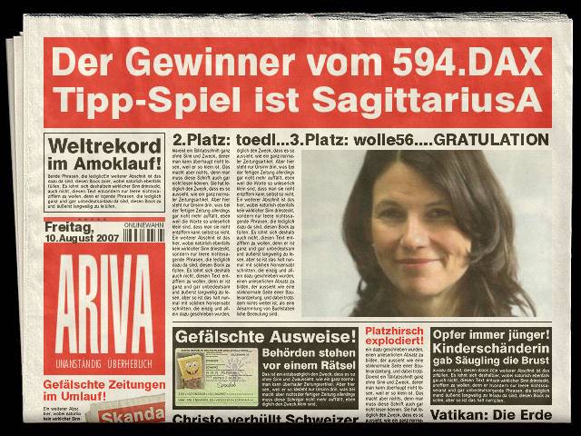 595. DAX Tipp-Spiel, Montag, 13.08.07 114166