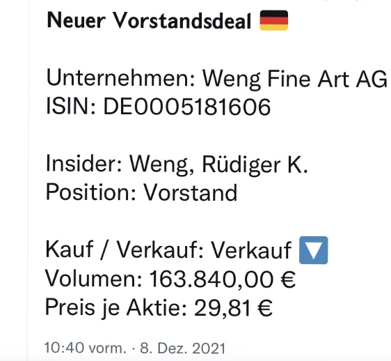 WENG FINE ART (518160) Geld mit Kunst... 1349617