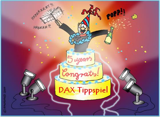 Das DAX Tipp-Spiel feiert seinen 5.Geburtstag 314373