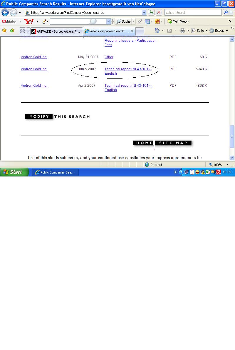 Vedron FAKTEN VG Kanada 101868
