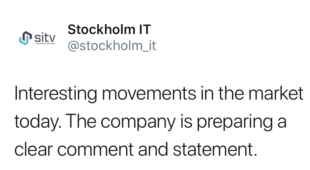 Blockchain -neue Kursrakete? WKN A116BG Stockholm 1039522