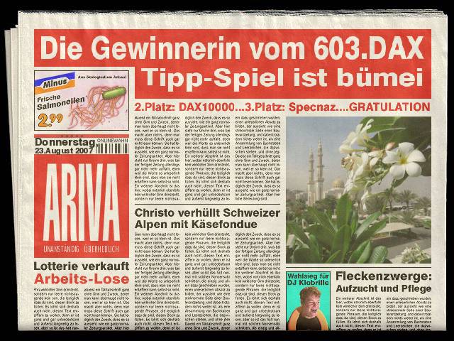 604.DAX Tipp-Spiel, Freitag, 24.08.07 116329
