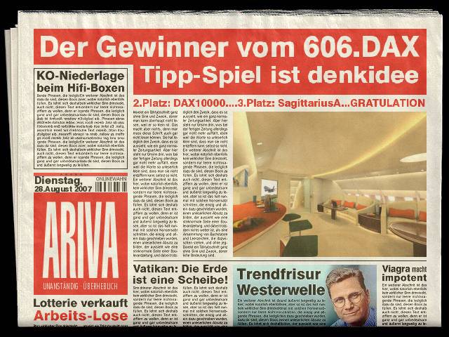 606.DAX Tipp-Spiel, Dienstag, 28.08.07 117046