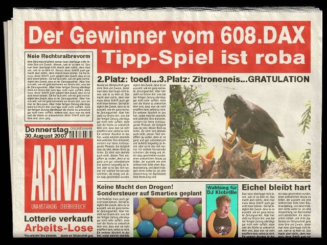 609.DAX Tipp-Spiel, Freitag, 31.08.07, 17.45 Uhr, 117599