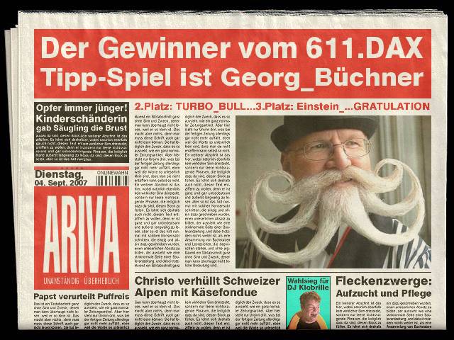 611.DAX Tipp-Spiel, Dienstag, 04.09.07 118366