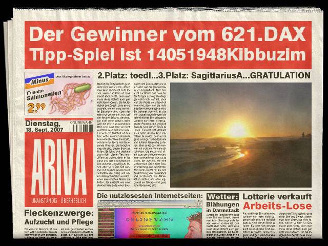 622.DAX Tipp-Spiel, Mittwoch, 19.09.07 120796