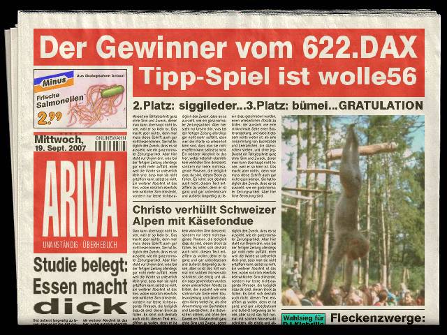 622.DAX Tipp-Spiel, Mittwoch, 19.09.07 120927