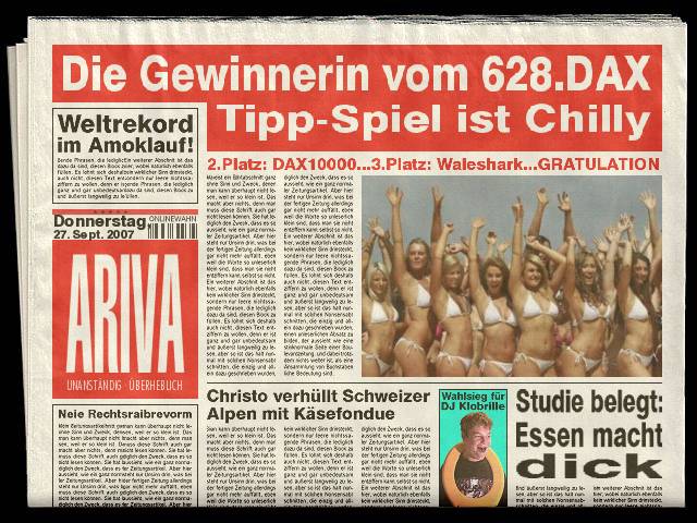 628.DAX Tipp-Spiel, Donnerstag, 27.09.07 122351