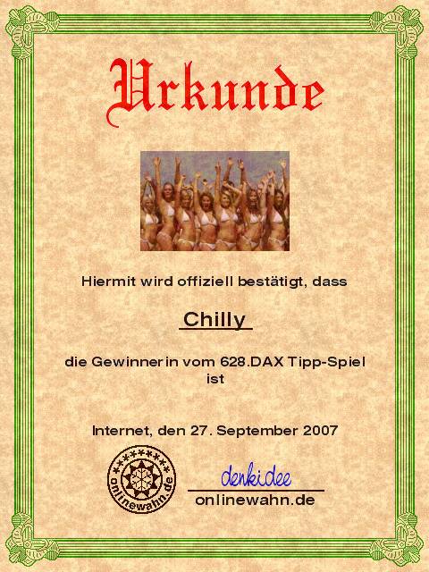 627.DAX Tipp-Spiel, Mittwoch, 26.09.07 122354