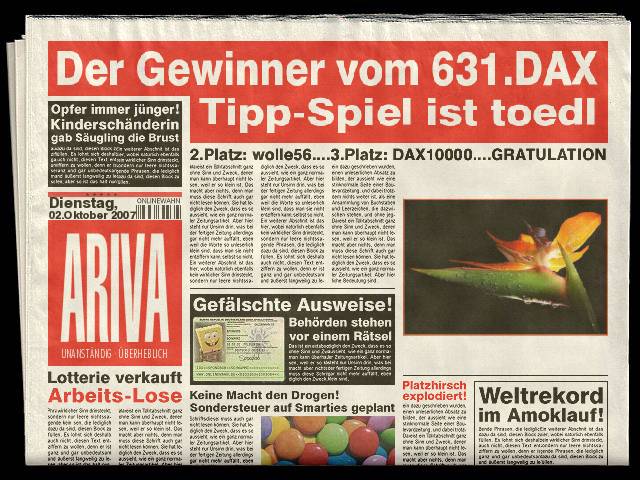 632.DAX Tipp-Spiel, Mittwoch, 03.10.07 123306