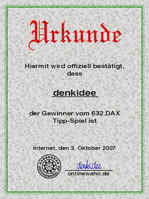 632.DAX Tipp-Spiel, Mittwoch, 03.10.07 123424