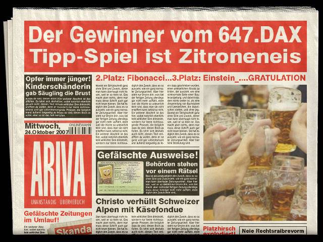 647.DAX Tipp-Spiel, Mittwoch, 24.10.07 127385