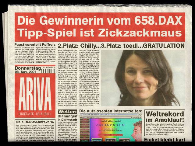 559.DAX Tipp-Spiel, Freitag, 09.11.07 130304