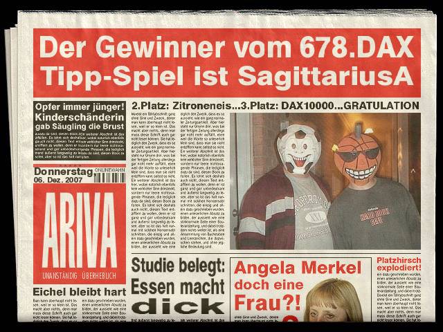 679.DAX Tipp-Spiel, Freitag, 07.12.07 135246