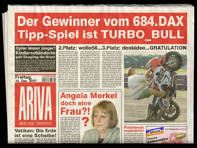 684.DAX Tipp-Spiel, Freitag, 14.12.07 136737