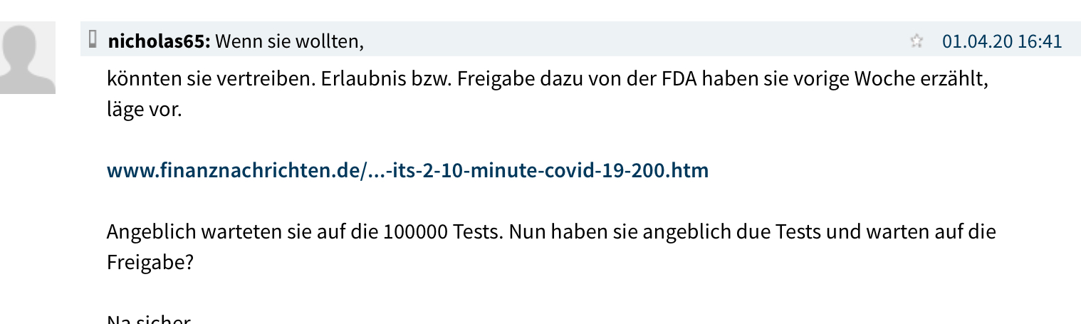 Aytu - die nächste (Corona) Sau wird durchs Dorf.. 1170572