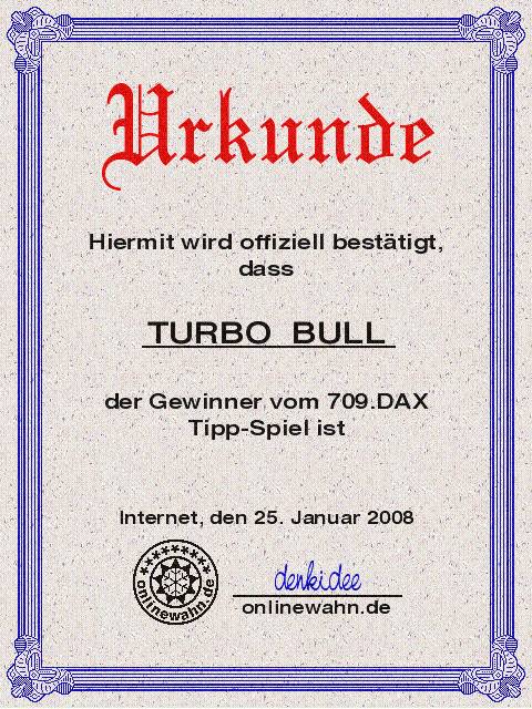 708.DAX Tipp-Spiel, Donnerstag, 24.01.08 144181