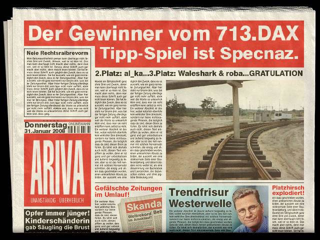 714.DAX Tipp-Spiel, Freitag, 01.02.08 145545