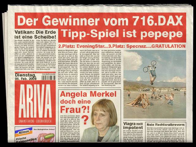 717.DAX Tipp-Spiel, Mittwoch, 06.02.08 146461