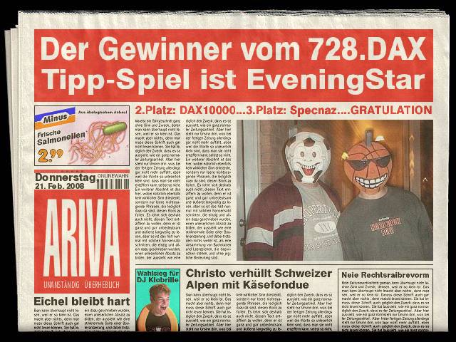 728.DAX Tipp-Spiel, Donnerstag, 21.02.08, 17.45 Uh 149684