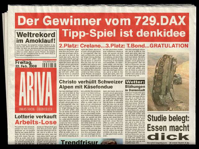 729.DAX Tipp-Spiel, Freitag, 22.02.08, 17.45 Uhr, 149916