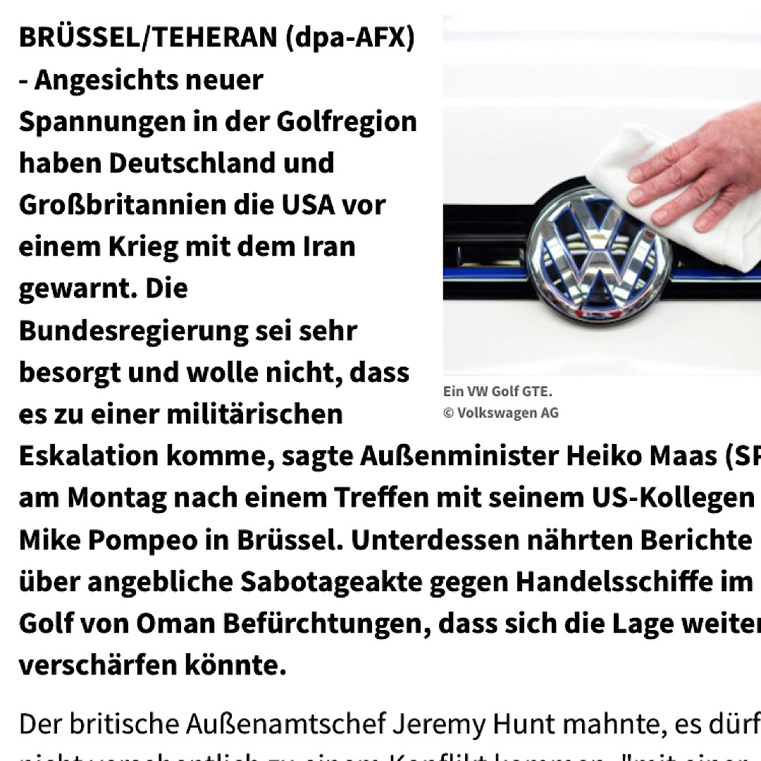 Volkswagen Vorzüge 1112062