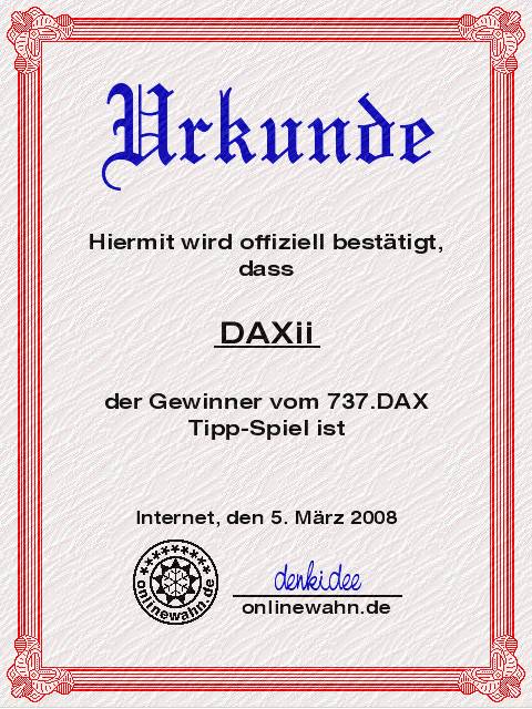737.DAX Tipp-Spiel, Mittwoch, 05.03.08 152447