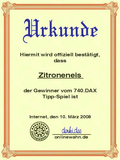 739.DAX Tipp-Spiel, Freitag, 07.03.08 153535
