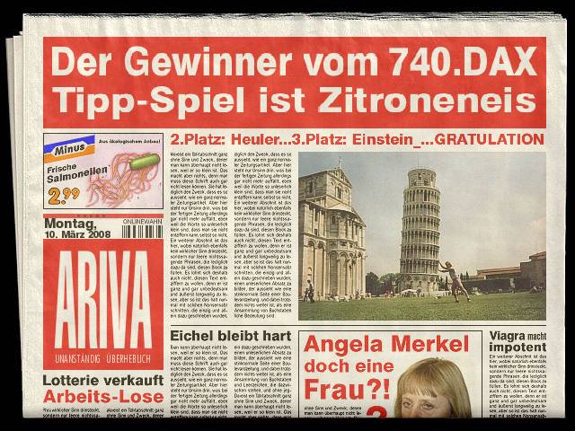 741.DAX Tipp-Spiel, Dienstag, 11.03.08 153608