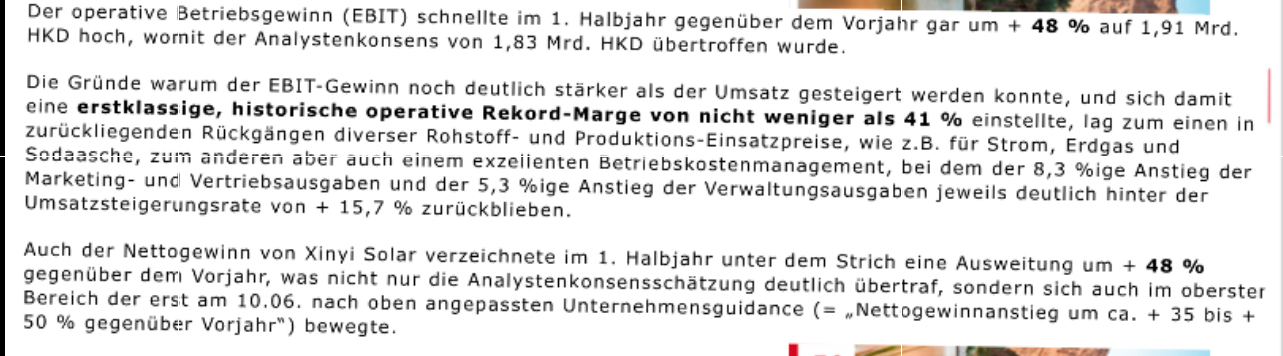 Xinyi Solar Holdings 1218626