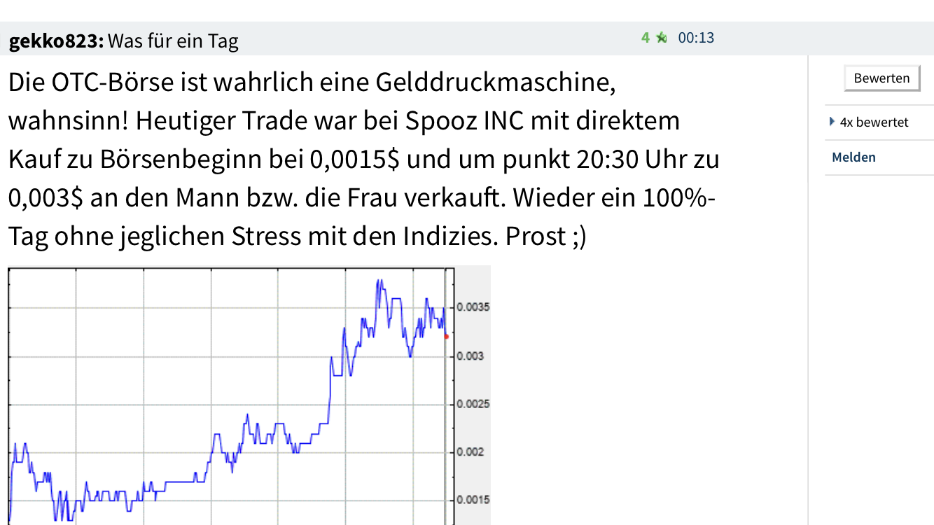 Börse ein Haifischbecken: Trade was du siehst 1244110