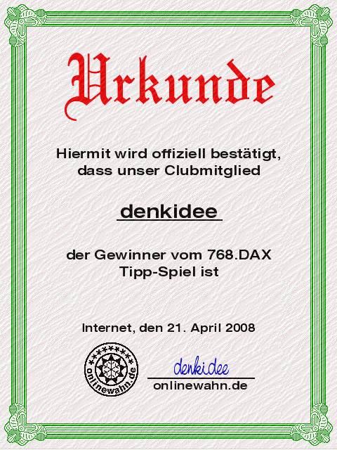 768.DAX Tipp-Spiel, Montag, 21.04.08 160444