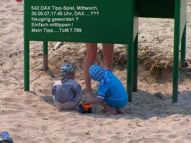 541.DAX Tipp-Spiel, Dienstag, 29.05.07, 17.45 Uhr, 100473