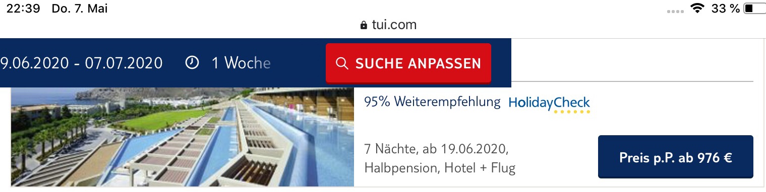 TUI 2007: Erholung oder Zerschlagung? 1176948