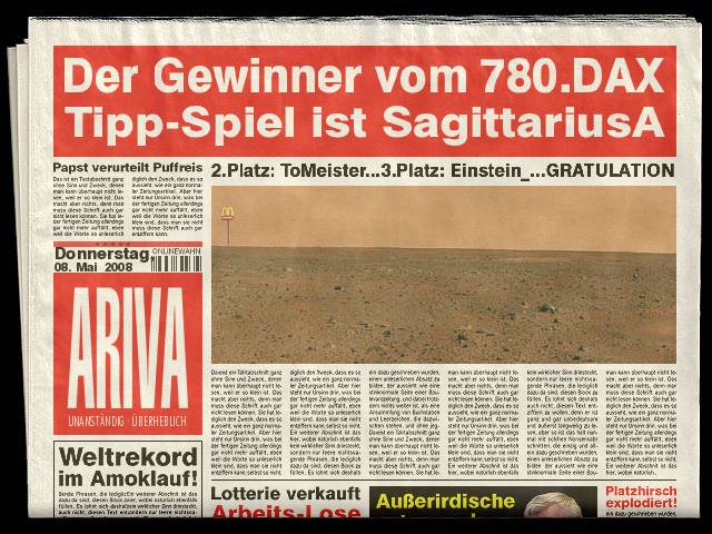 780.DAX Tipp-Spiel, Donnerstag, 08.05.08 162879