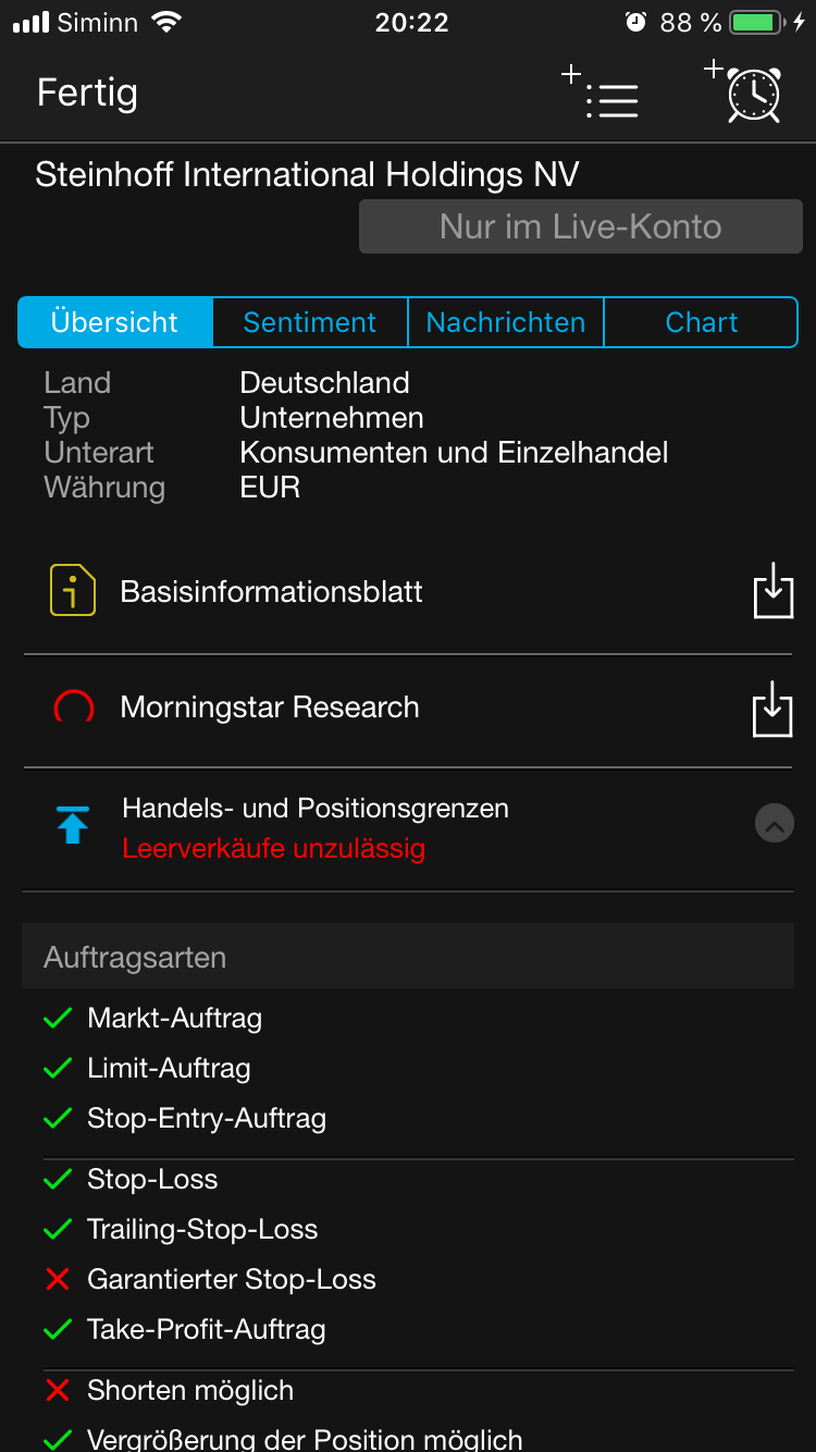 Steinhoff International Holdings N.V. 1103340