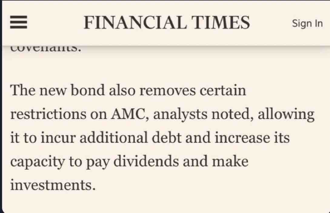 AMC Entertainment Holdings 2.0 - Todamoon?!? 1297653