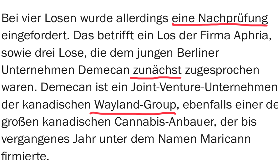 Wayland Group - Potentielles Übernahmeziel 1108359