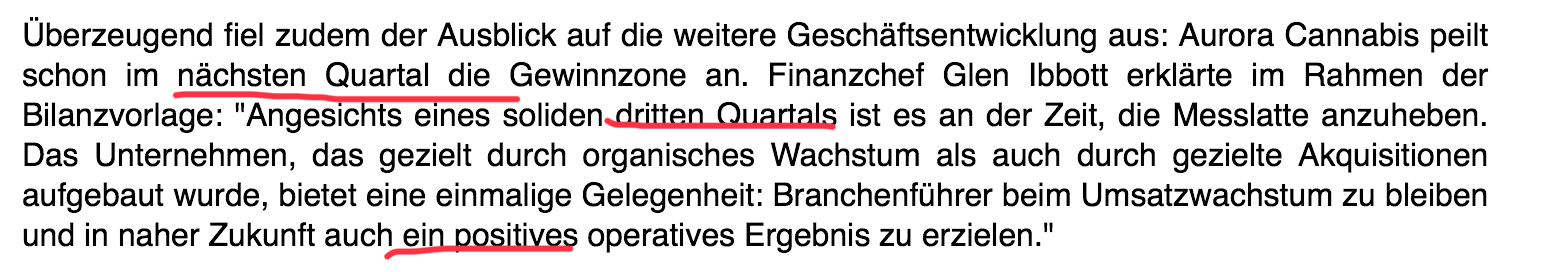 Aurora Cannabis - Kanada & die Legalisierung 1124516